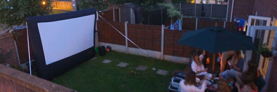 Inflatable Flix banner