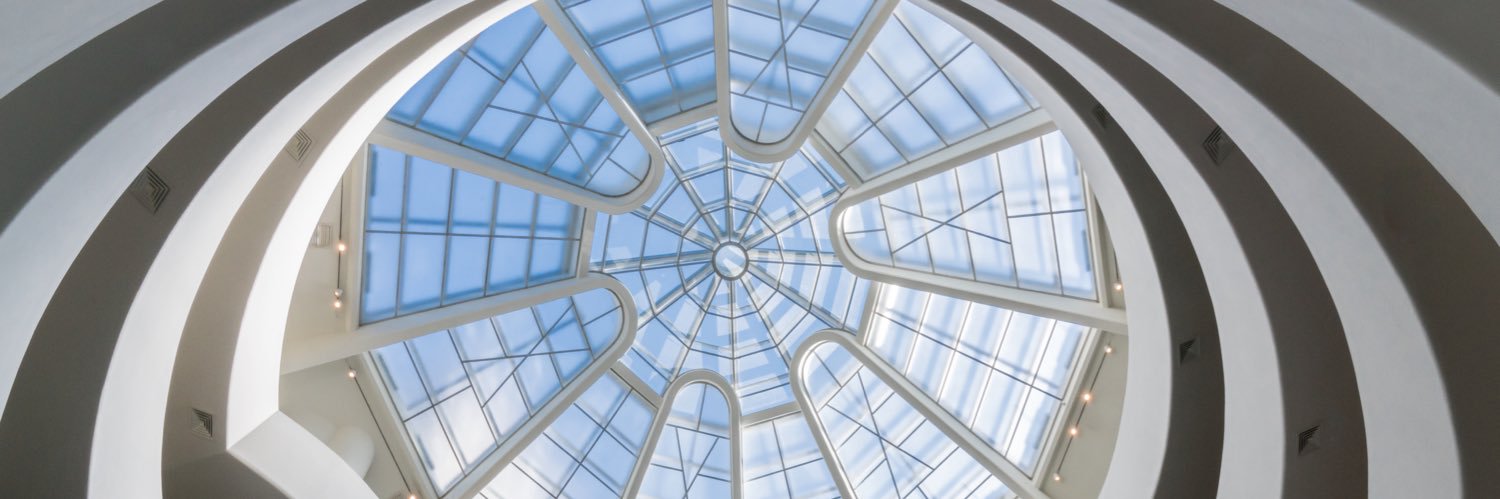Guggenheim New York's banner