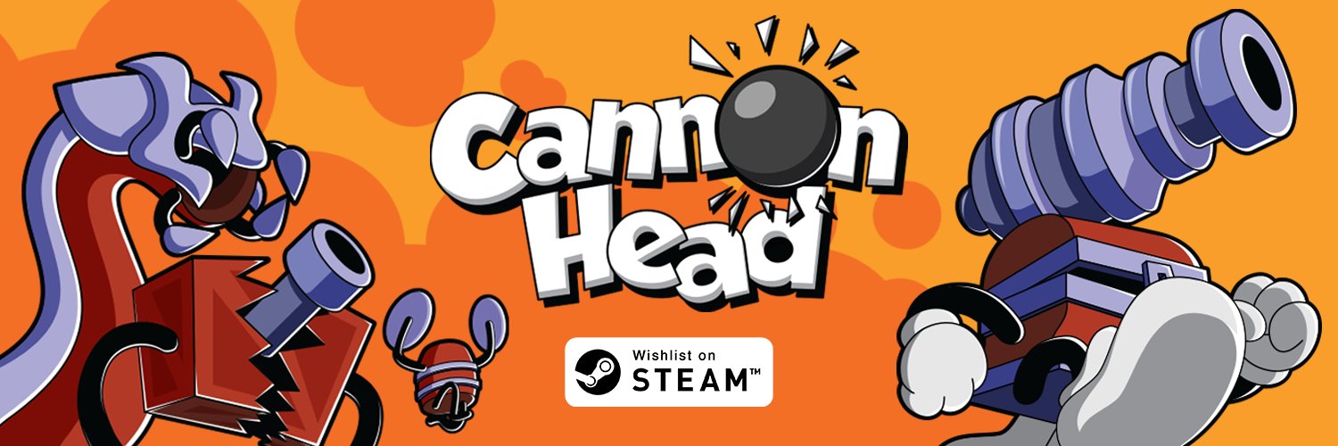 CannonHead ➡️ Wishlist on Steam!'s banner