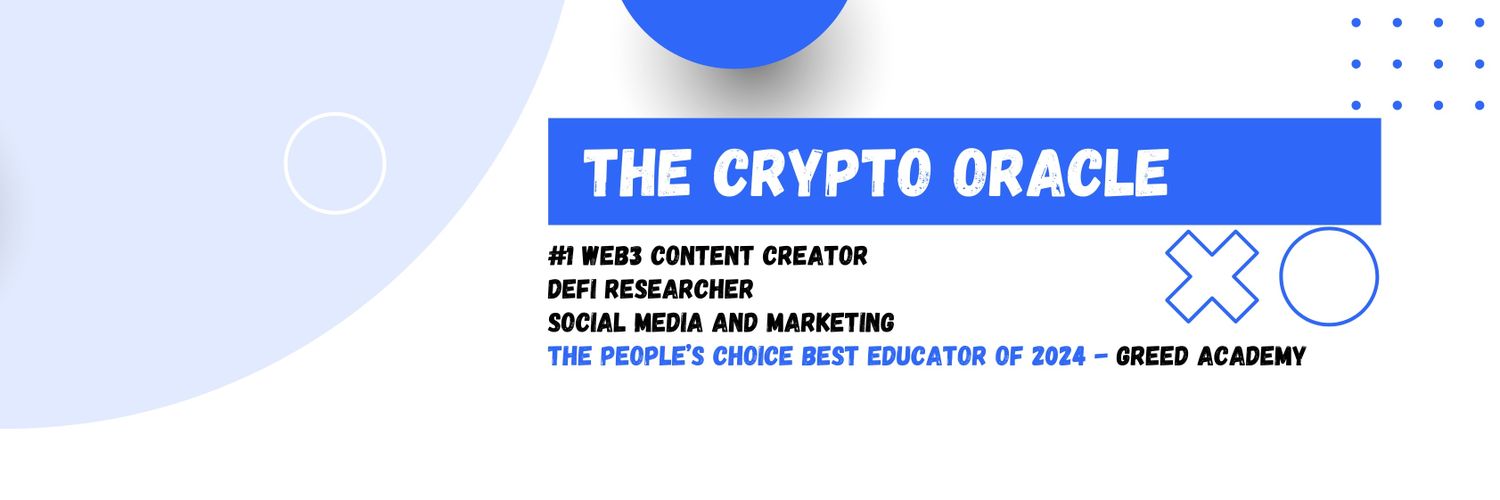 The Crypto Oracle (💙,🧡)'s banner