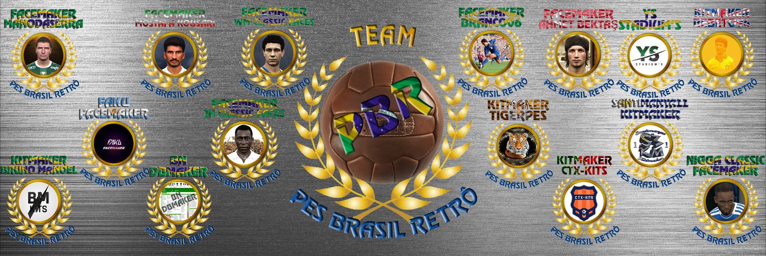 PES BRASIL RETRÔ - Classic PES banner