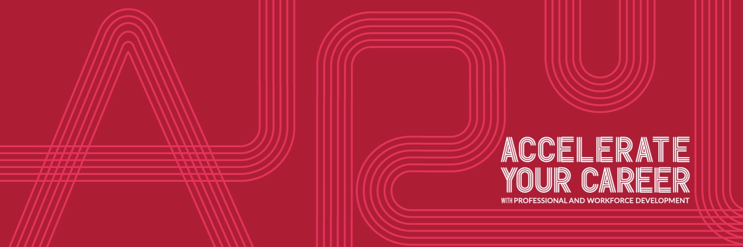 U of A Professional and Workforce Development banner