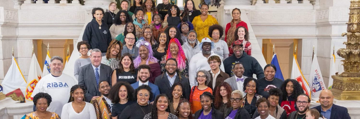 Black Lives Matter RI PAC banner