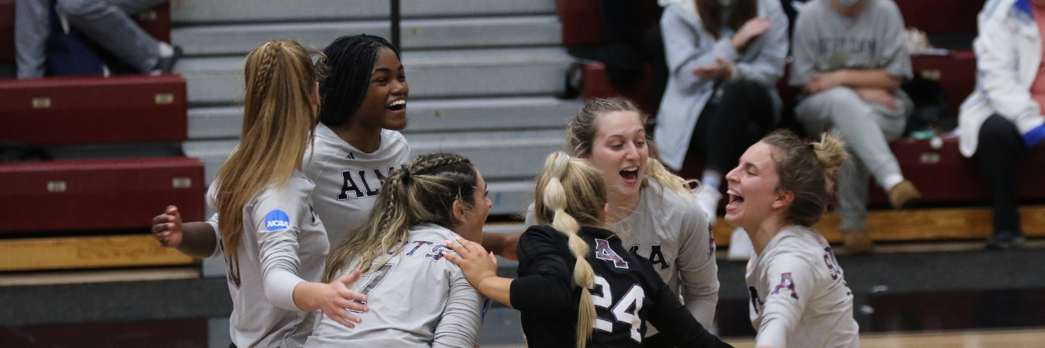 Alma College Volleyball banner