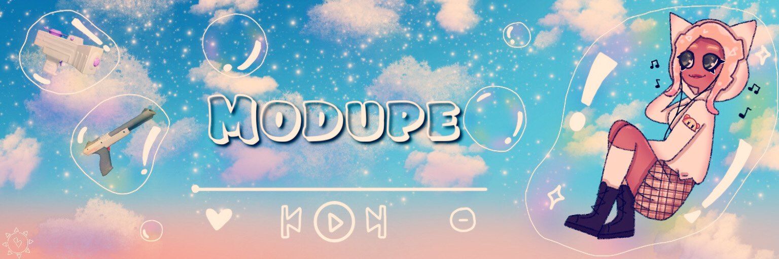 Mødupe banner