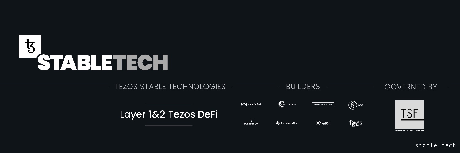 StableTech | Tezos Stable Technologies Profile Banner