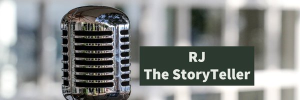 RJ - The StoryTeller Profile Banner