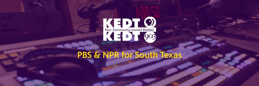 KEDT - South Texas Public Broadcasting banner