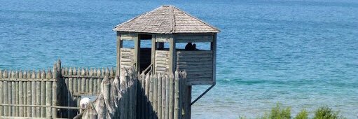 Mackinaw City Redcoats banner