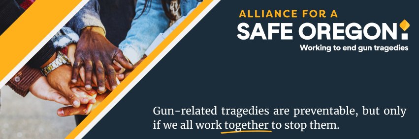 Alliance for a Safe Oregon banner