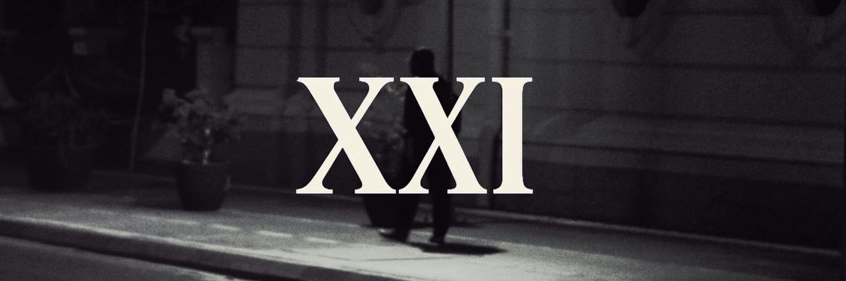 XXI banner