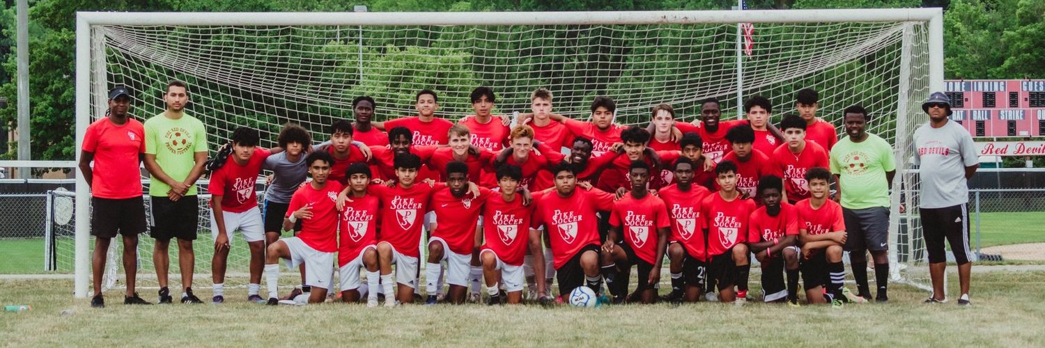 Pike Men's Soccer banner