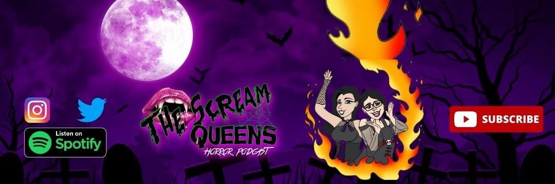 The Scream Queens Podcast 🖤 banner