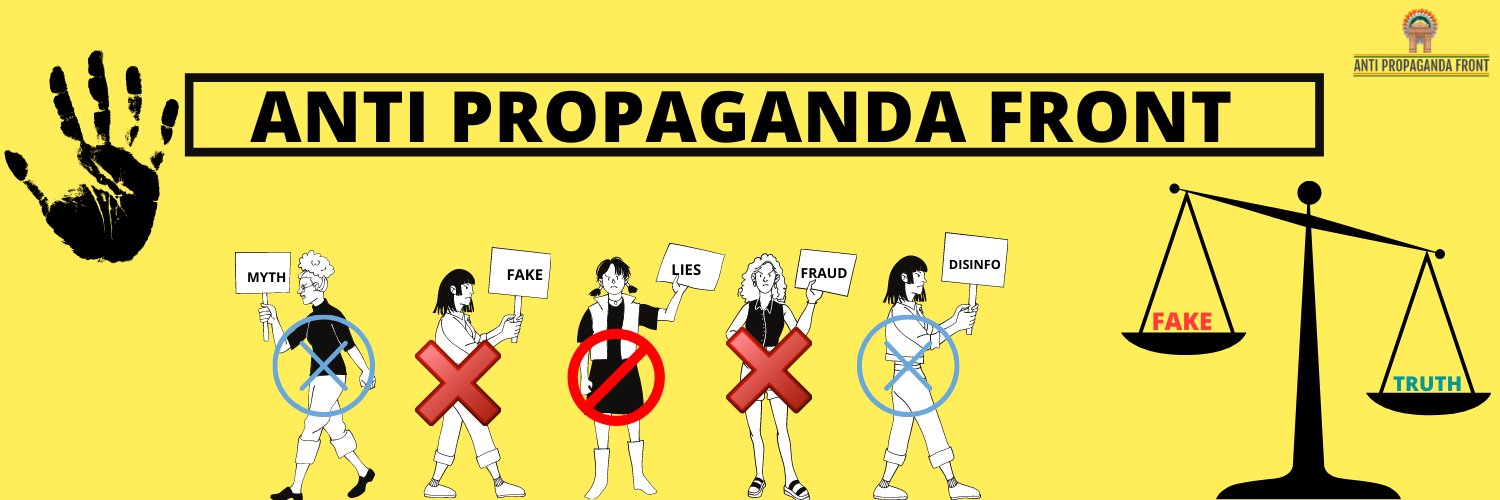 Anti Propaganda Front's banner