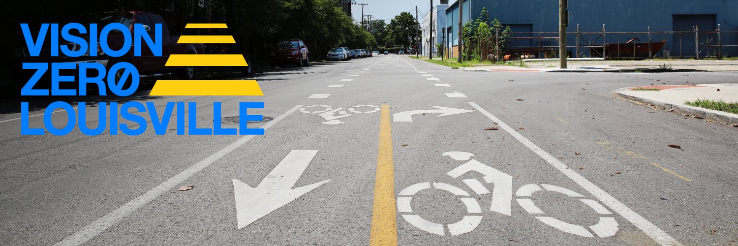 Vision Zero Louisville banner