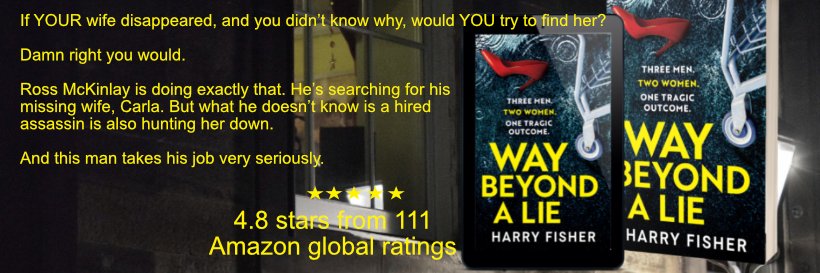 Harry Fisher Writer banner