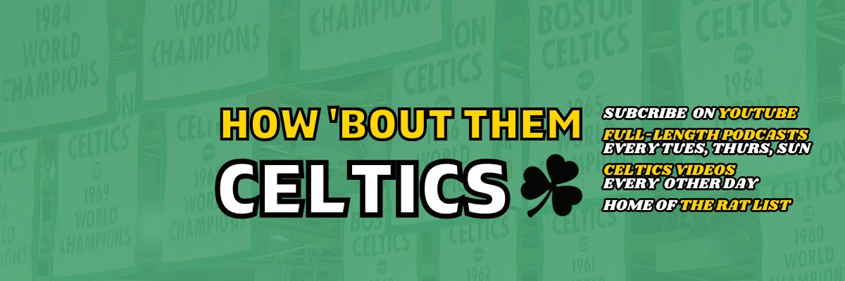 How 'Bout Them Celtics banner