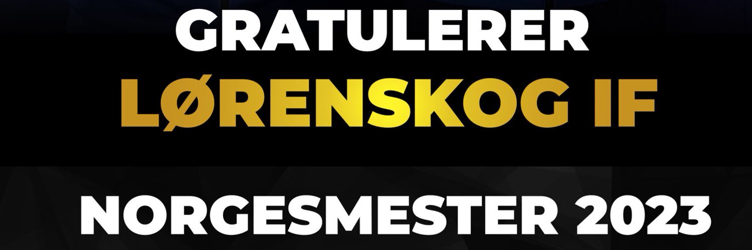 Lørenskog IF e-sport Profile Banner