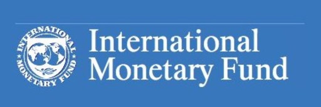 International Monetary Fund (IMF)-United Nations banner