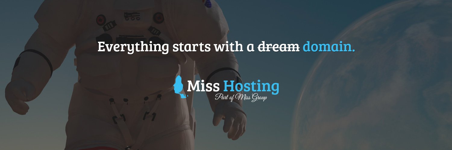 Miss Hosting banner