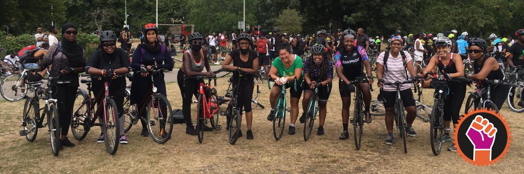 Women of Colour Cycling Collective UK banner