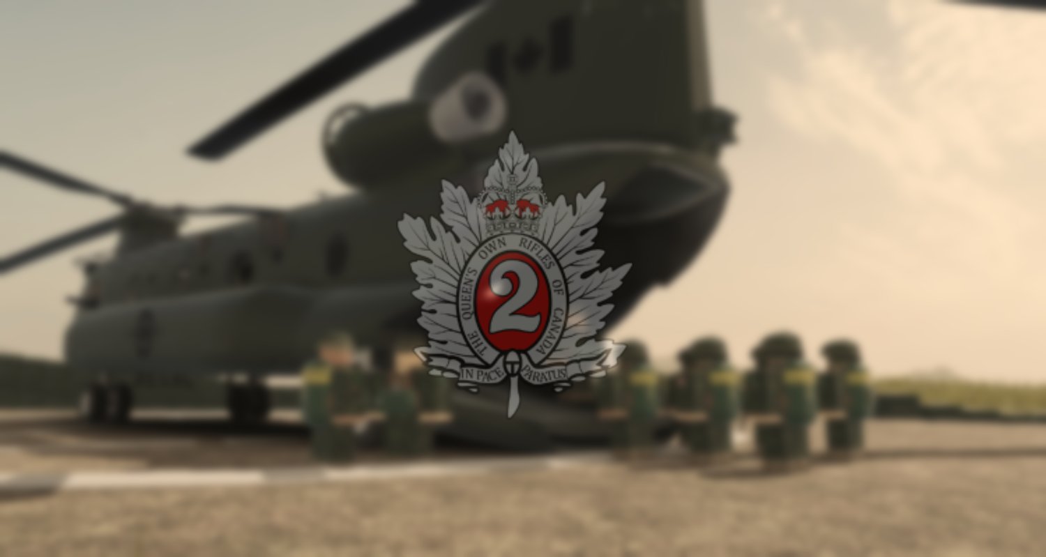 Queens Own Rifles RBLX banner