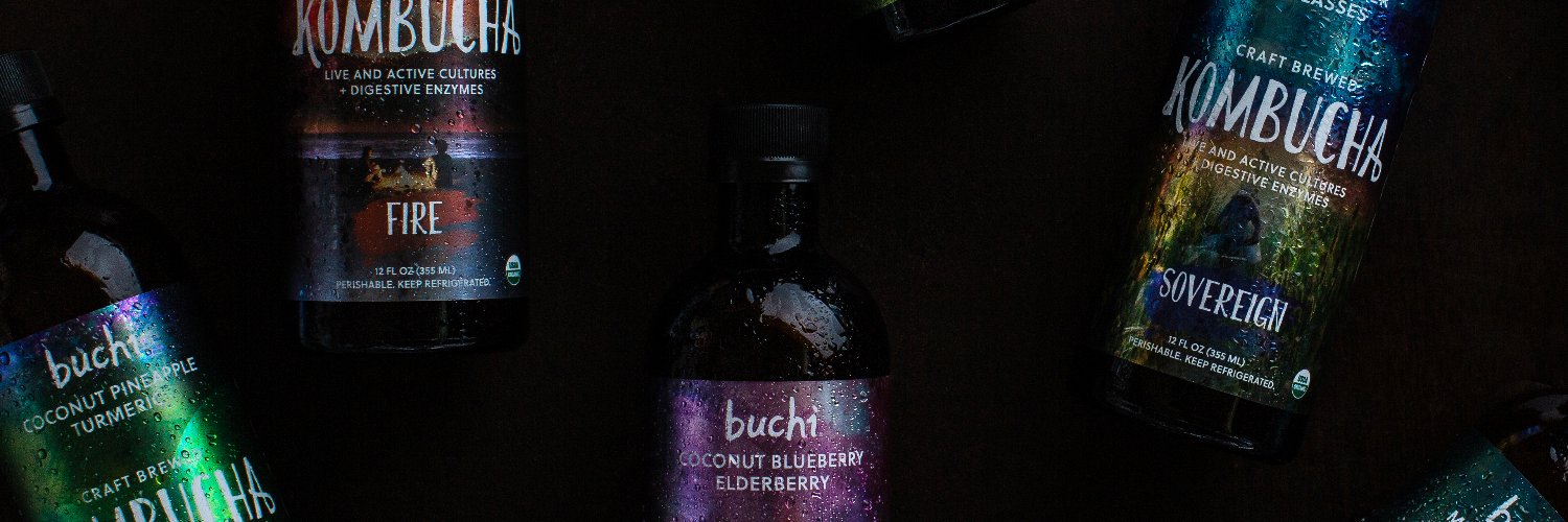 Buchi Kombucha banner
