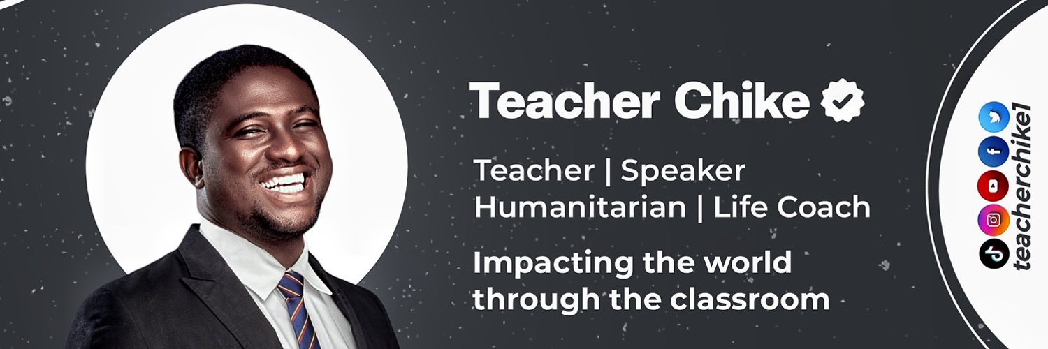 Teacher Chike Profile Banner