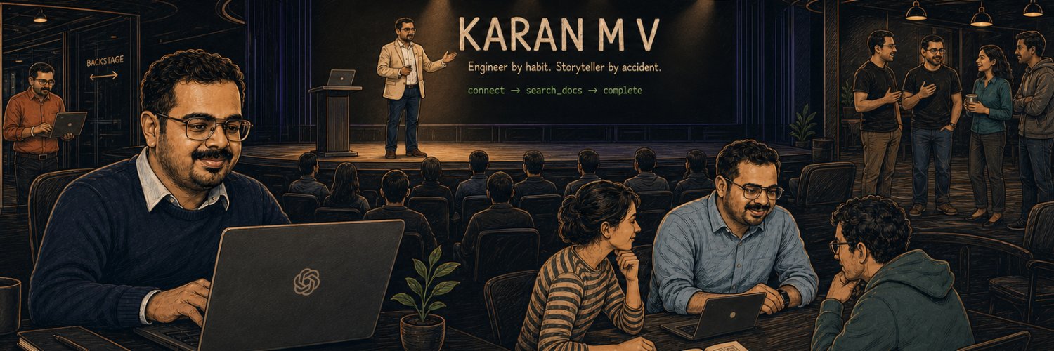 mvkaran's profile banner image