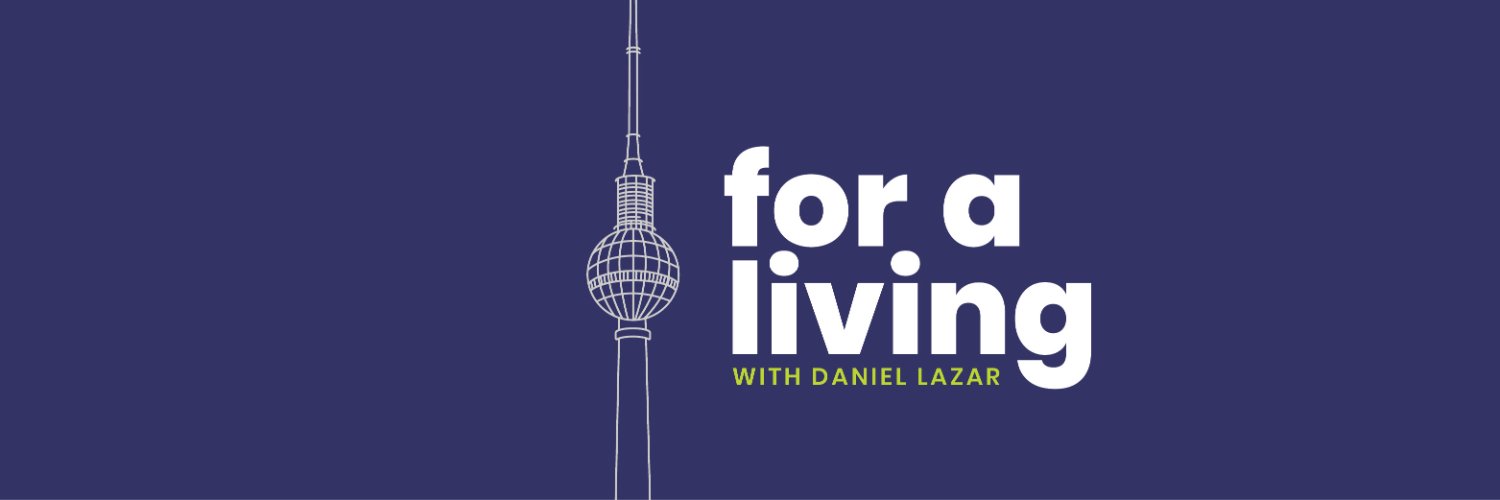 For A Living Podcast banner