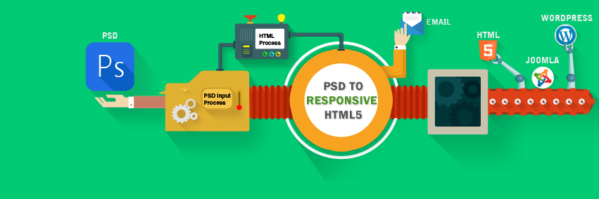 PSD to Responsive banner