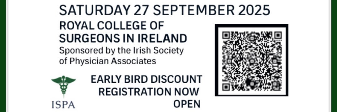 The Irish Society of Physician Associates banner