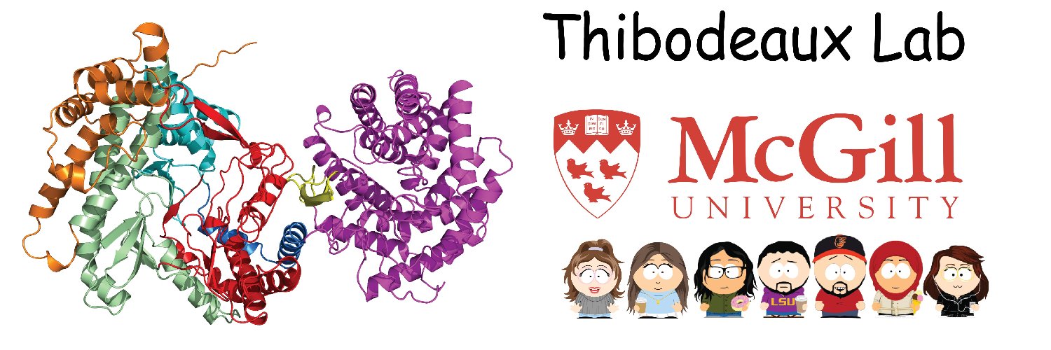 The Thibodeaux Lab banner