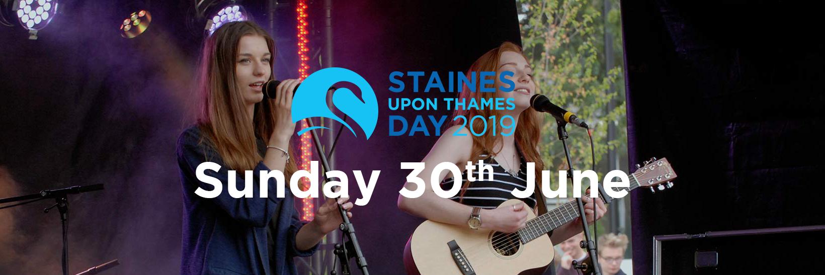 Staines Upon Thames Day 2022 banner