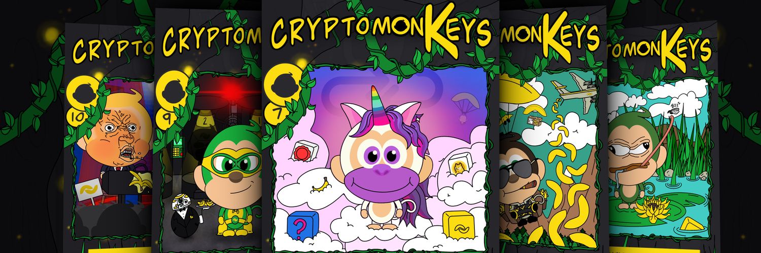 cryptomonKeys | Free #NFT #collectibles banner