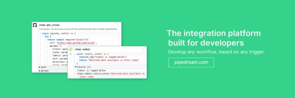 PipedreamStatus Profile Banner