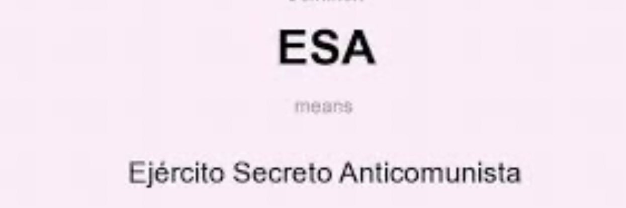 Ejército Secreto Anticomunista banner