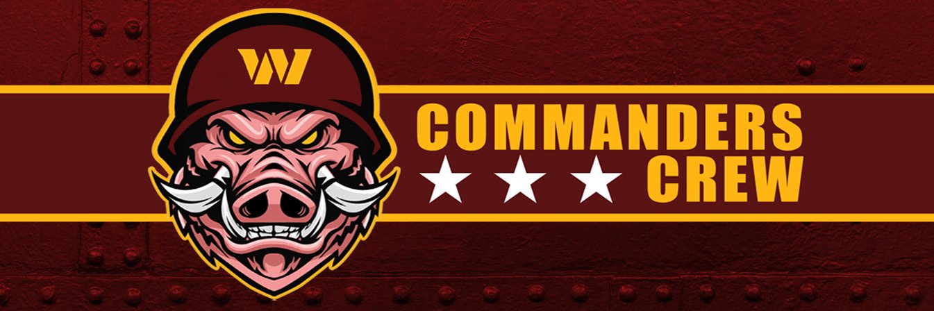 Commanders Crew banner