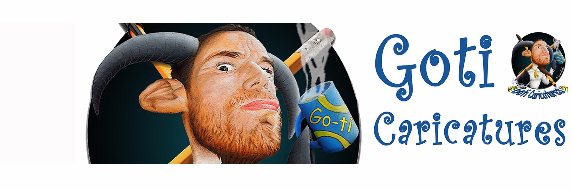 Goti Caricatures banner