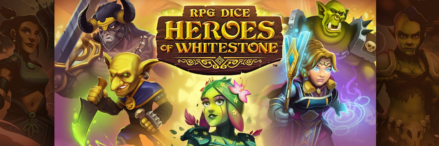 RPG Dice: Heroes of Whitestone banner
