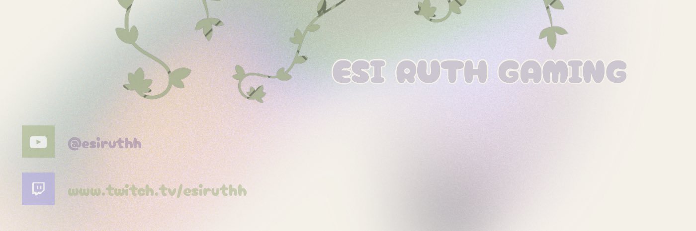 esi ruth 🖤🦇👻 banner