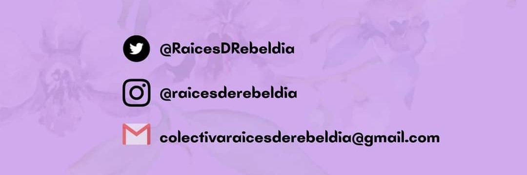 COLECTIVA RAÍCES DE REBELDÍA banner