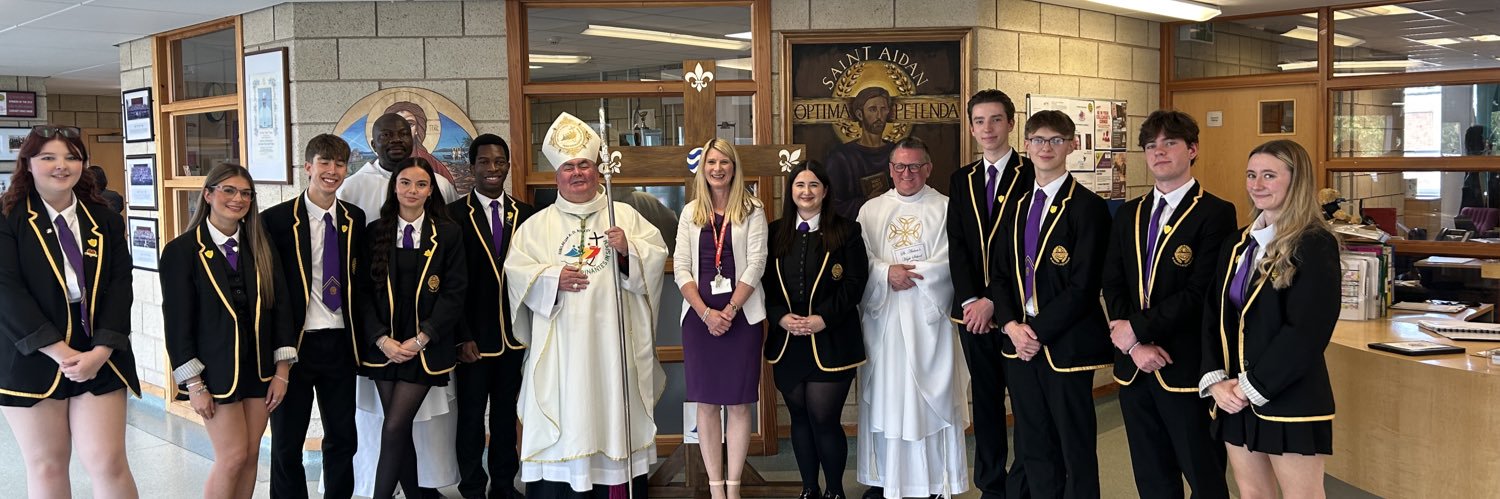 St Aidan's High banner