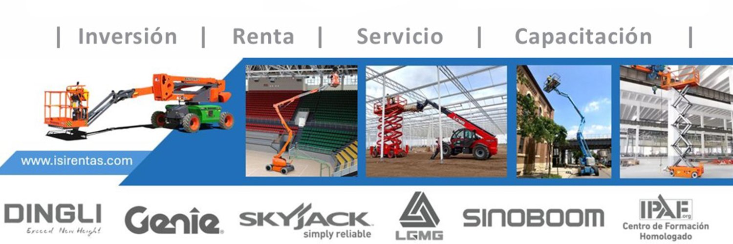ISI - Venta y Renta de plataformas de elevación banner