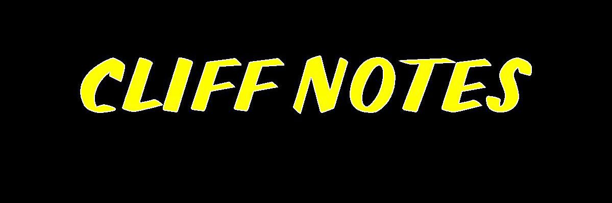 Cliff Notes Podcast banner