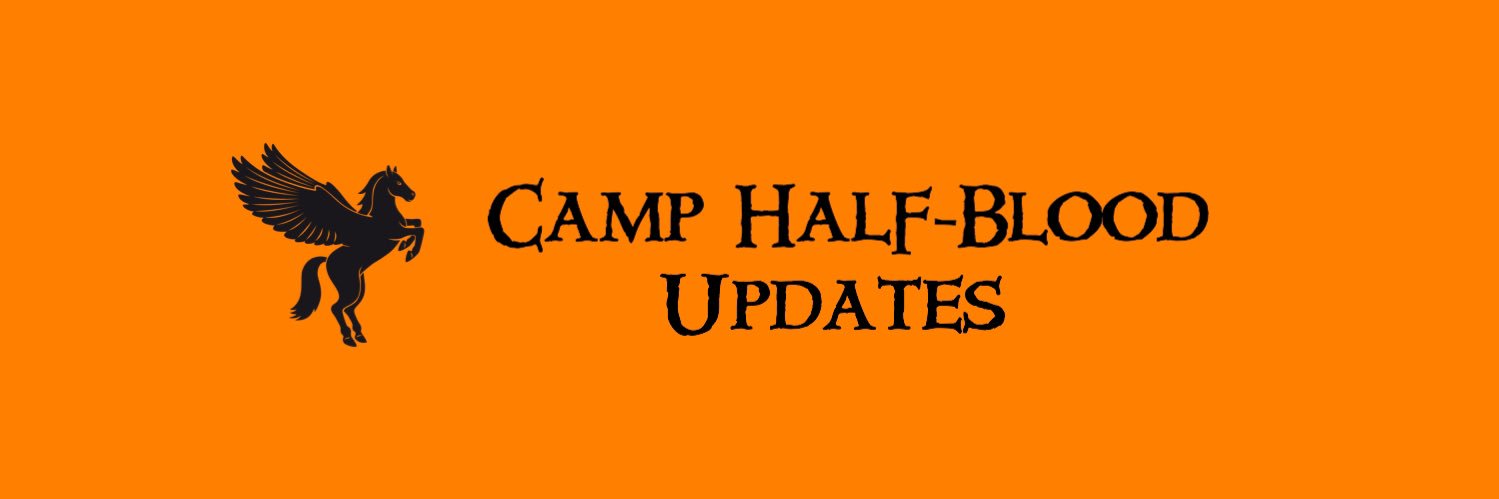 Camp Half-Blood Updates banner
