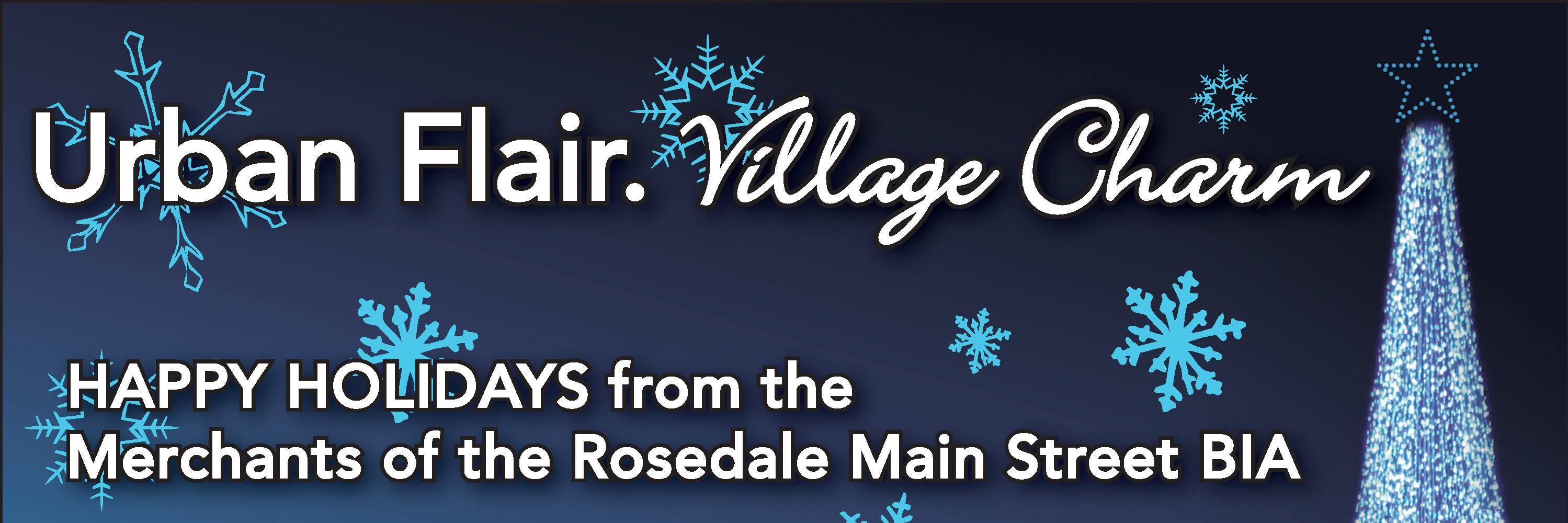 Rosedale Main Street banner
