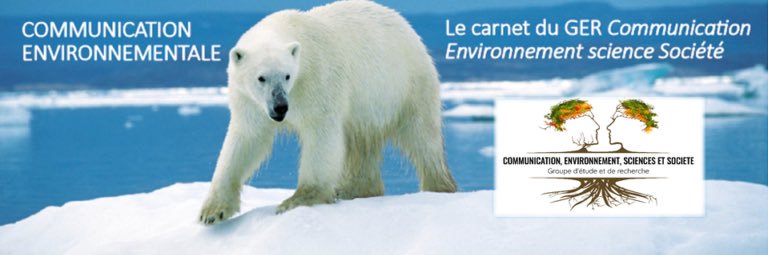 GER Communication Environnement Science Société banner