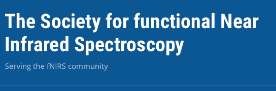 Society for functional Near Infrared Spectroscopy's banner