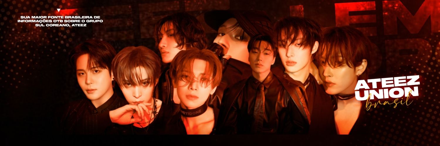ATEEZ UNION BRASIL's banner